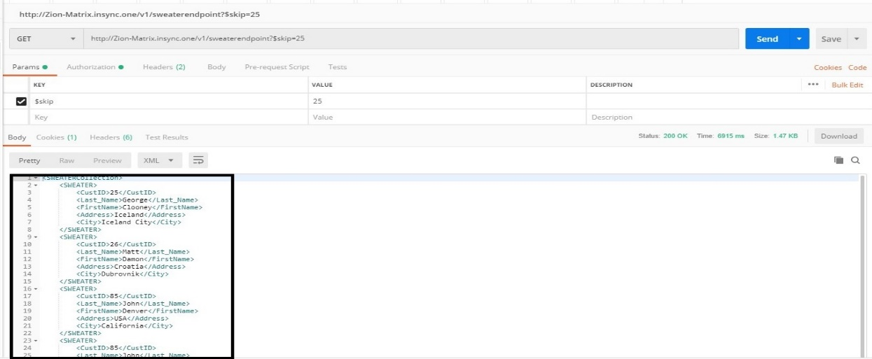 SKIPQuery-PostmanOutput