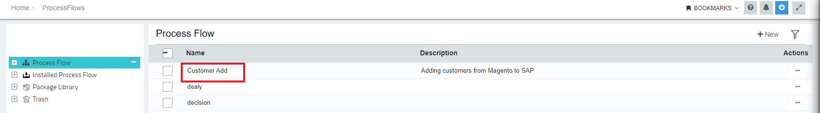 Create Basicprocessflow22