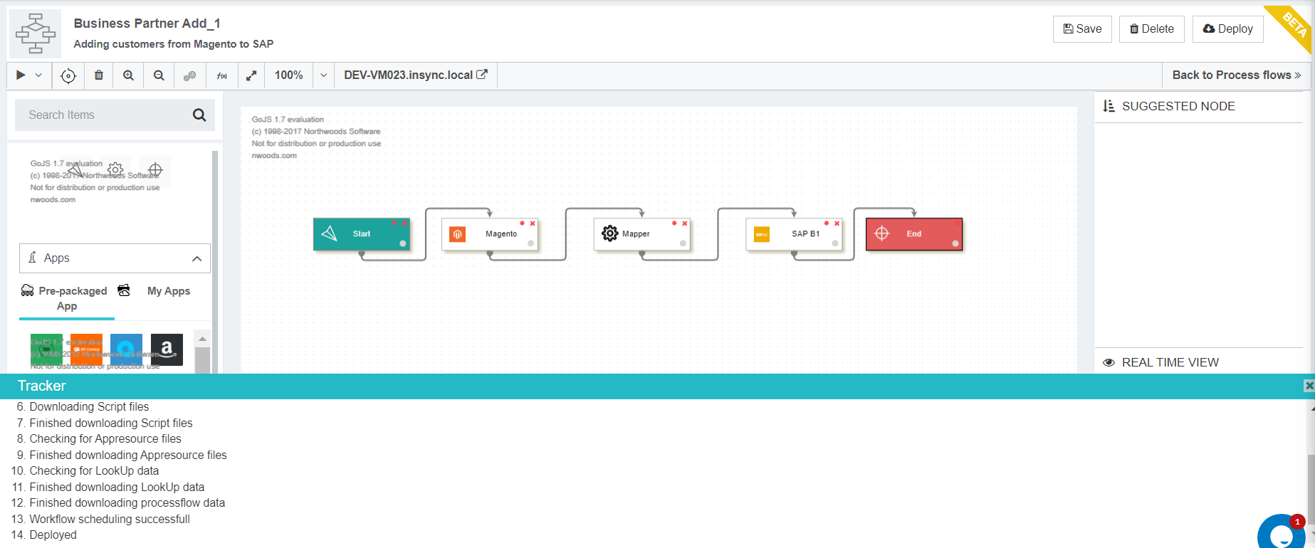 Deploy Processflow14