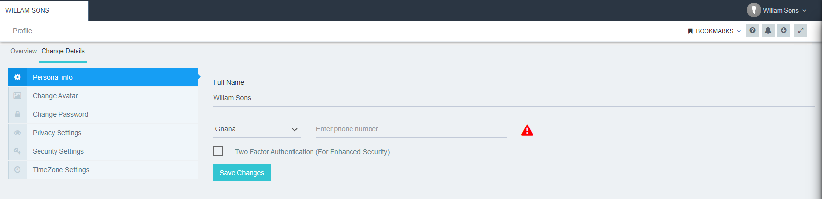 Twofactorauthentication