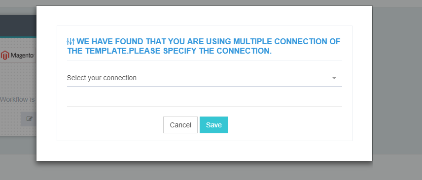 ChooseConnection-mutliple